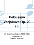 Debussyn varjokuva op 20/4