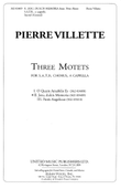 Three Motets 2. Jesu, Dulcis Memoria