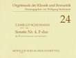 Sonata No. 4 F major op. 67