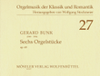 Six Organ Pieces op. 65