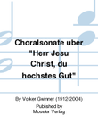 Choralsonate uber 