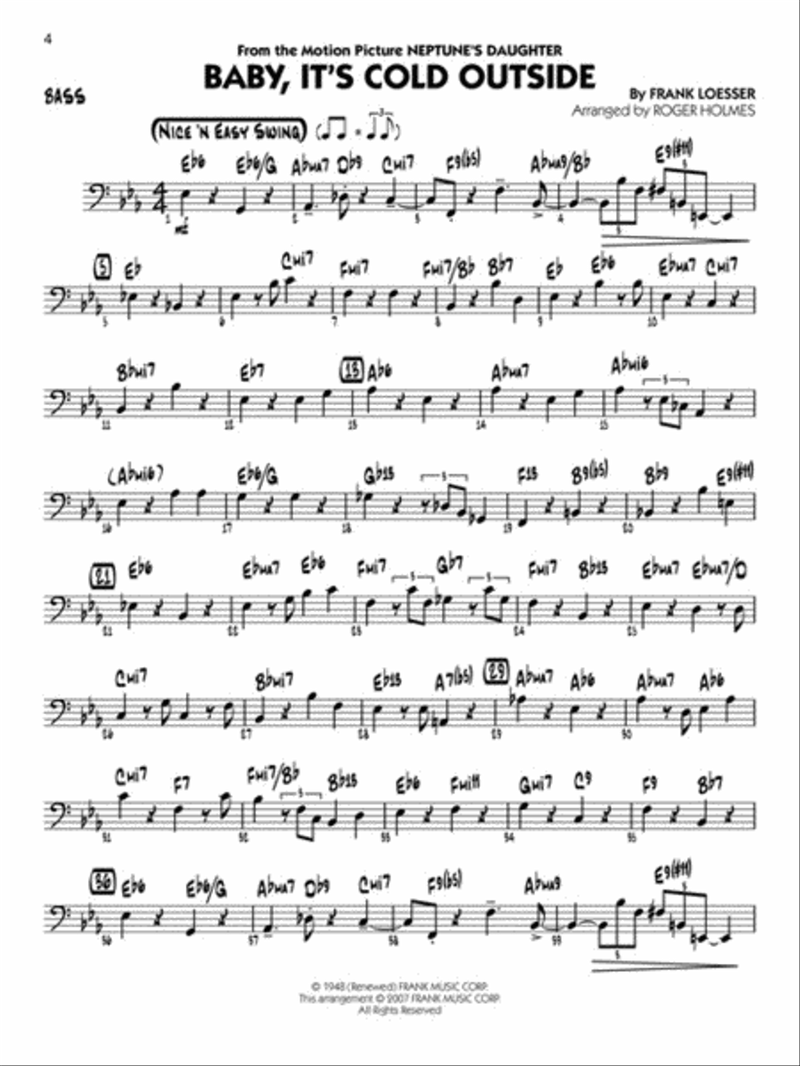 Christmas Favorites – Bass Big Band scores gallery preview page 3