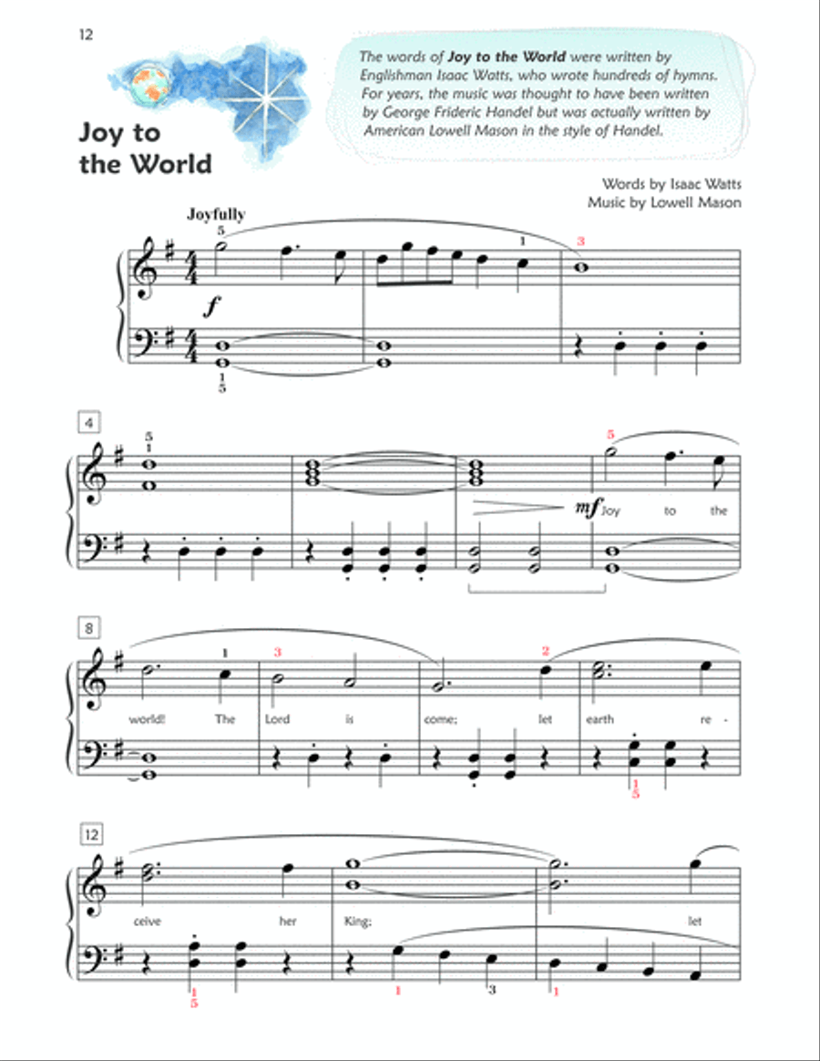 Premier Piano Course Christmas, Book 2B Piano Method scores gallery preview page 3