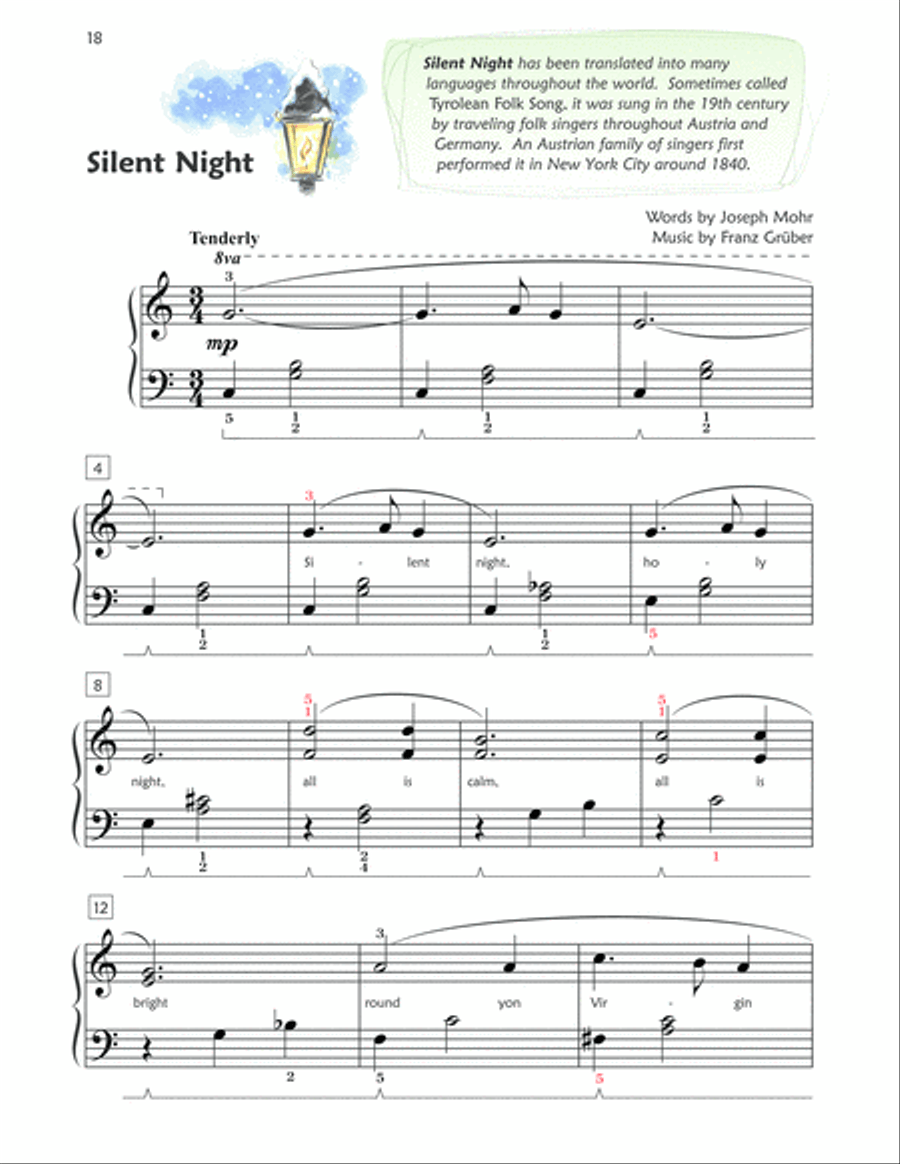 Premier Piano Course Christmas, Book 2B Piano Method scores gallery preview page 4
