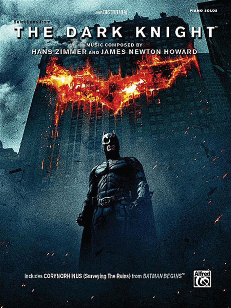 Selections from the Motion Picture The Dark Knight Piano Solo scores gallery preview page 1