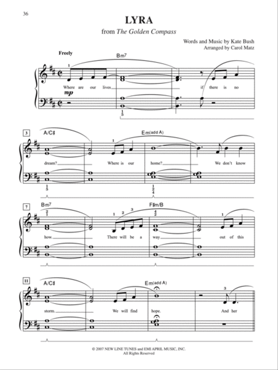2008 Greatest Pop & Movie Hits Easy Piano scores gallery preview page 4