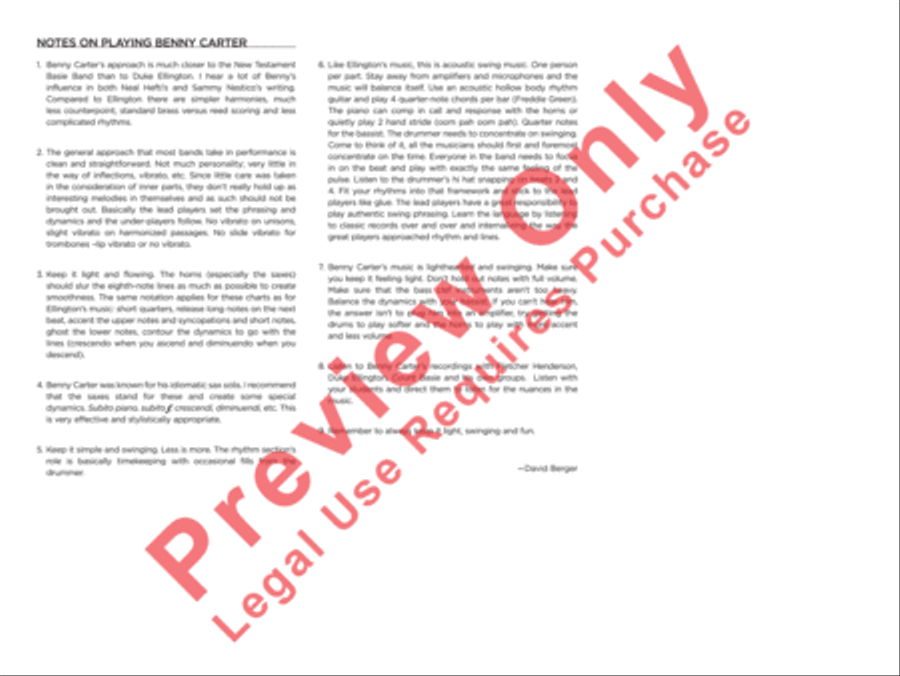 Symphony in Riffs Symphony in Riffs Jazz Ensemble scores gallery preview page 4