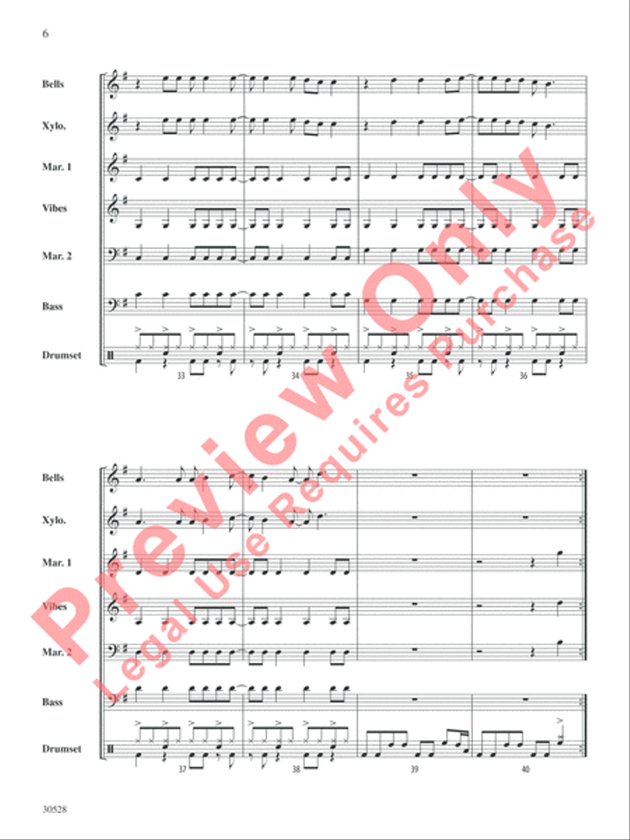 American Idiot American Idiot Percussion Ensemble scores gallery preview page 7