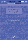 Love's Philosophy (SATB/Piano)