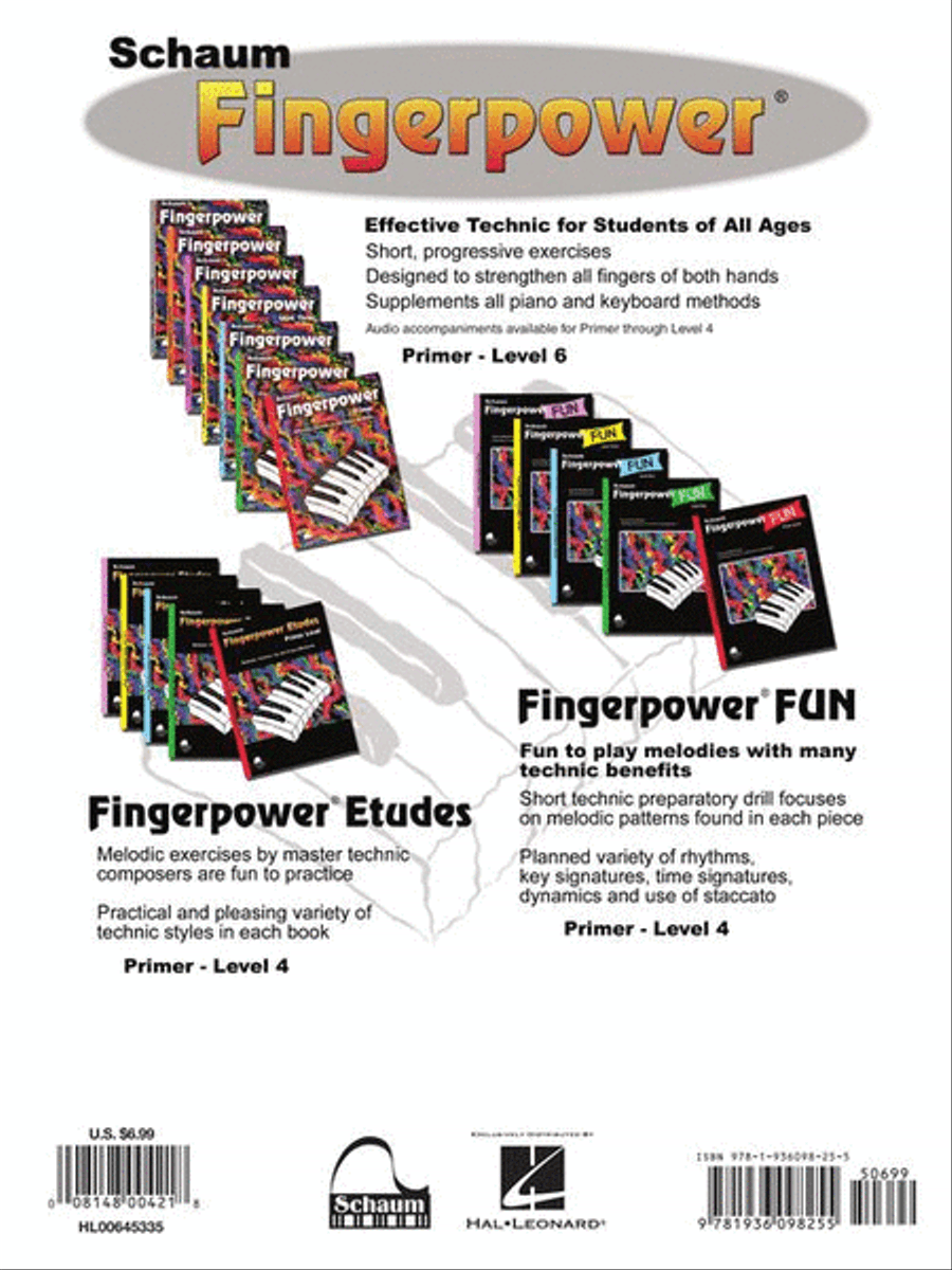 Schaum Fingerpower, Level One (Book) Piano Method scores gallery preview page 8