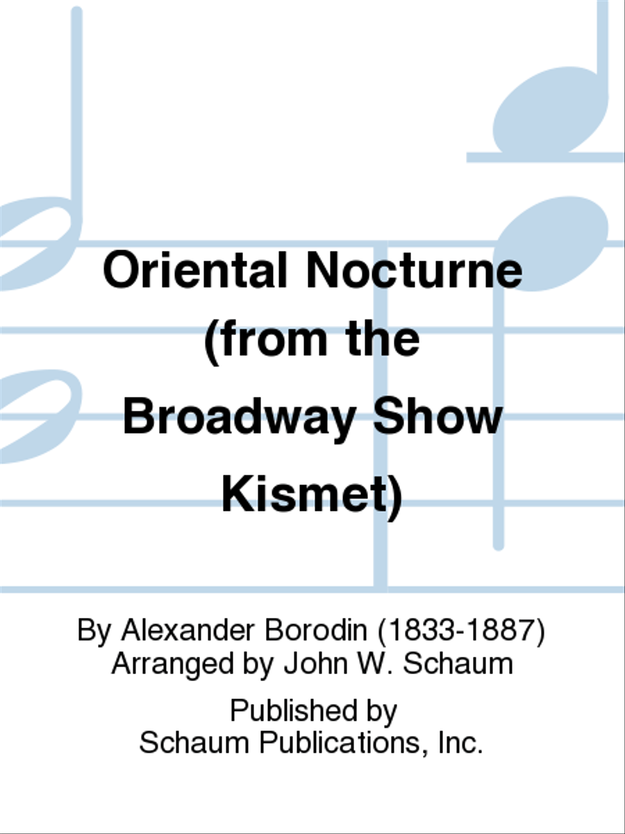 Oriental Nocturne (from the Broadway Show Kismet) Piano Method scores gallery preview page 1