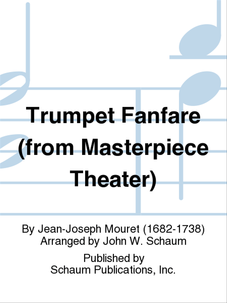 Trumpet Fanfare (from Masterpiece Theater) Trumpet scores gallery preview page 1