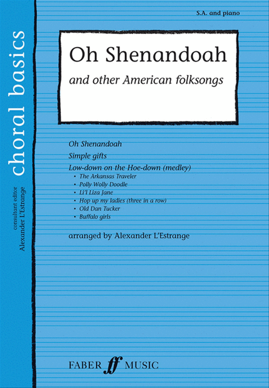 O Shenandoah and other American folksongs - SA/Piano SA scores gallery preview page 1