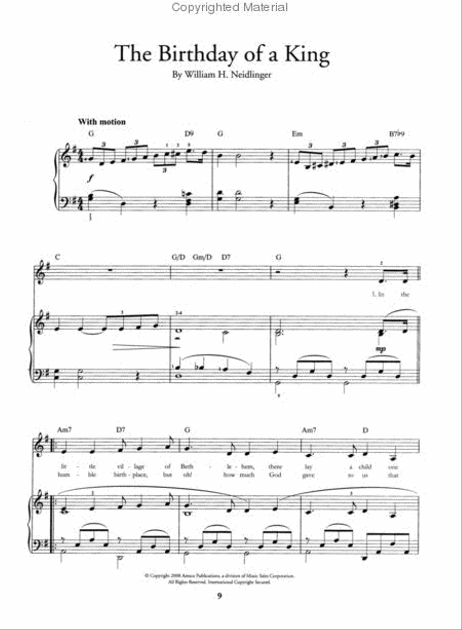 Reader's Digest Piano Library: Christmas Classics Piano, Vocal scores gallery preview page 2