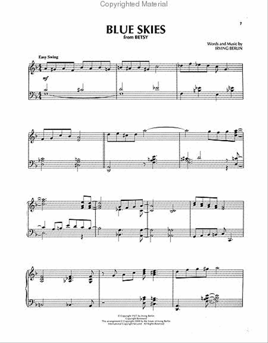 Jazzy Piano Standards Piano Solo scores gallery preview page 3