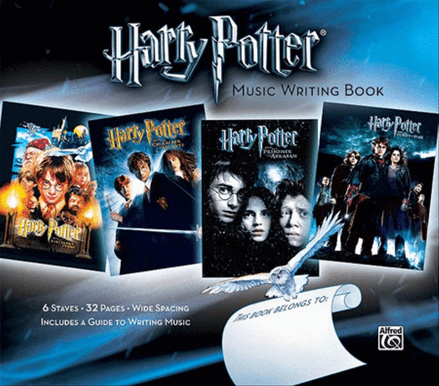 Harry Potter Music Writing Book Staff Paper scores gallery preview page 1