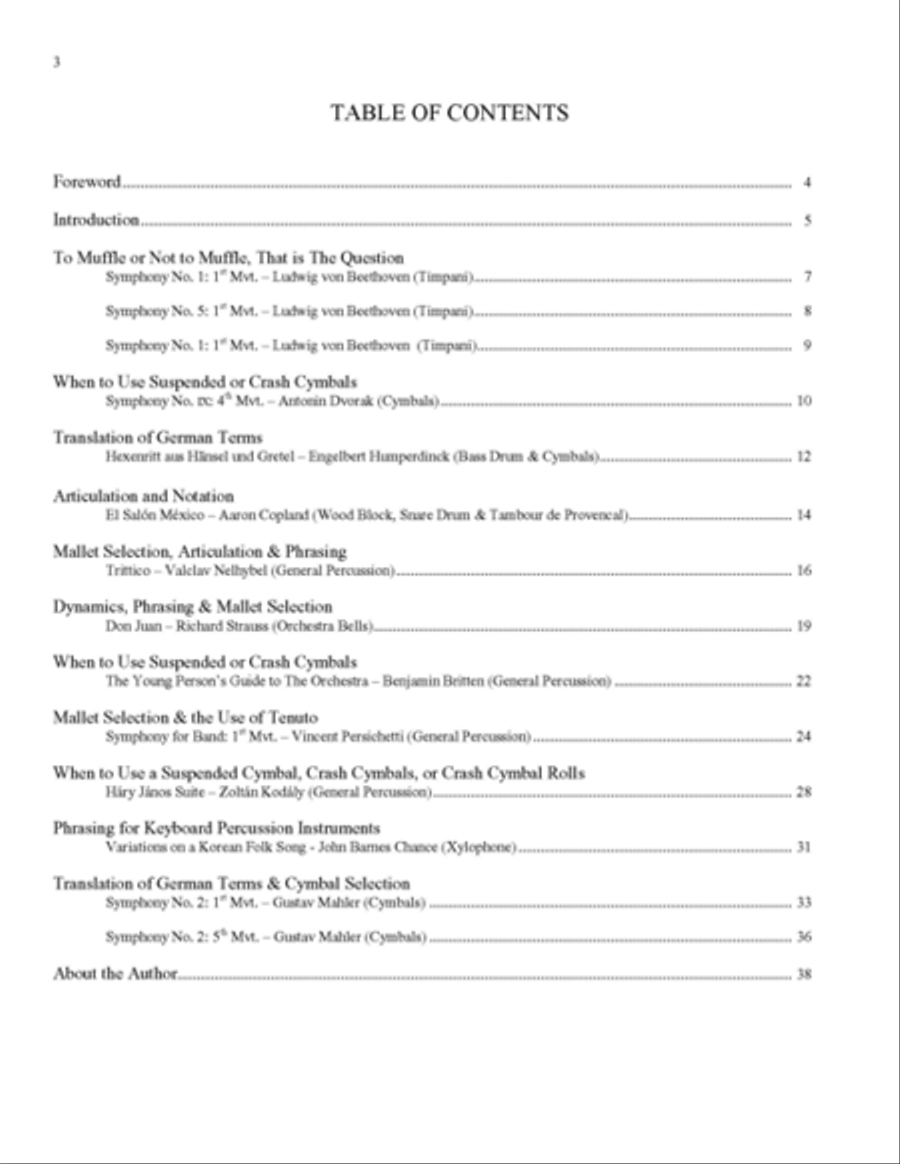 On Musical Interpretation in Percussion Peformance Percussion scores gallery preview page 2