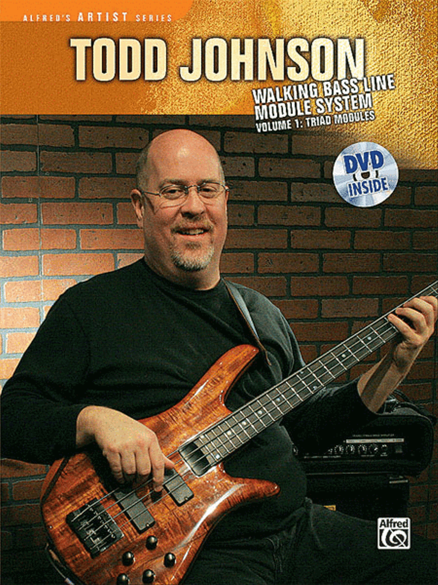 Todd Johnson Walking Bass Line Module System, Volume 1 Electric Guitar scores gallery preview page 1