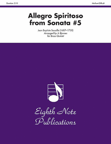 Allegro Spiritoso (from Sonata #5)