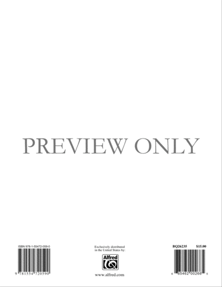 Andante et Allegro Brass Quintet scores gallery preview page 15