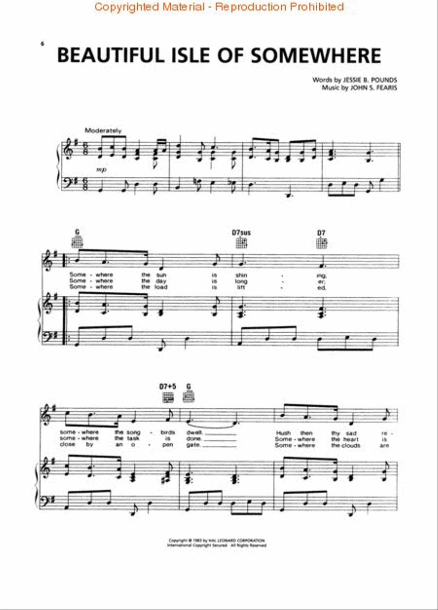 Gospel Songs Piano, Vocal, Guitar scores gallery preview page 2