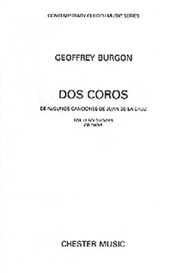 Geoffrey Burgon: Dos Coros For 12 Solo Voices Or Choir