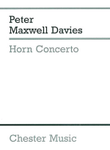 Peter Maxwell Davies: Horn Concerto (Study Score)
