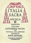Italia Sacra Musica Vol.3