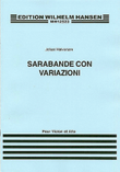 Johan Halvorsen: Sarabande Con Variazioni