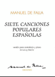 Manuel De Falla: Siete Canciones Populares Espanolas (Double Bass/Piano)