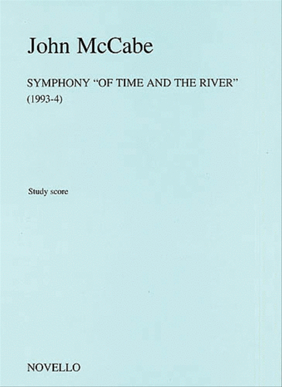 Symphony 'Of Time And The River' Orchestra scores gallery preview page 1