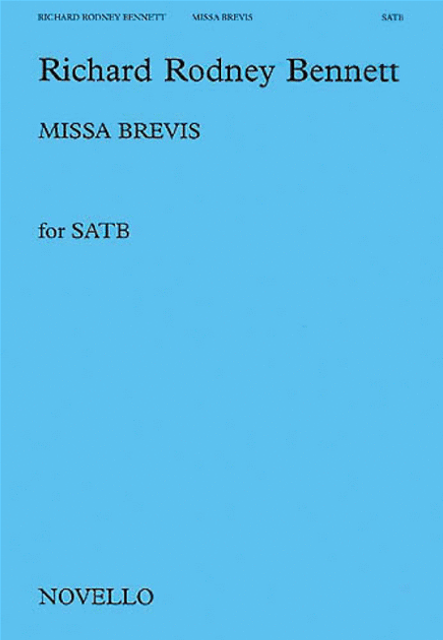 Missa Brevis Missa Brevis 4-Part scores gallery preview page 1