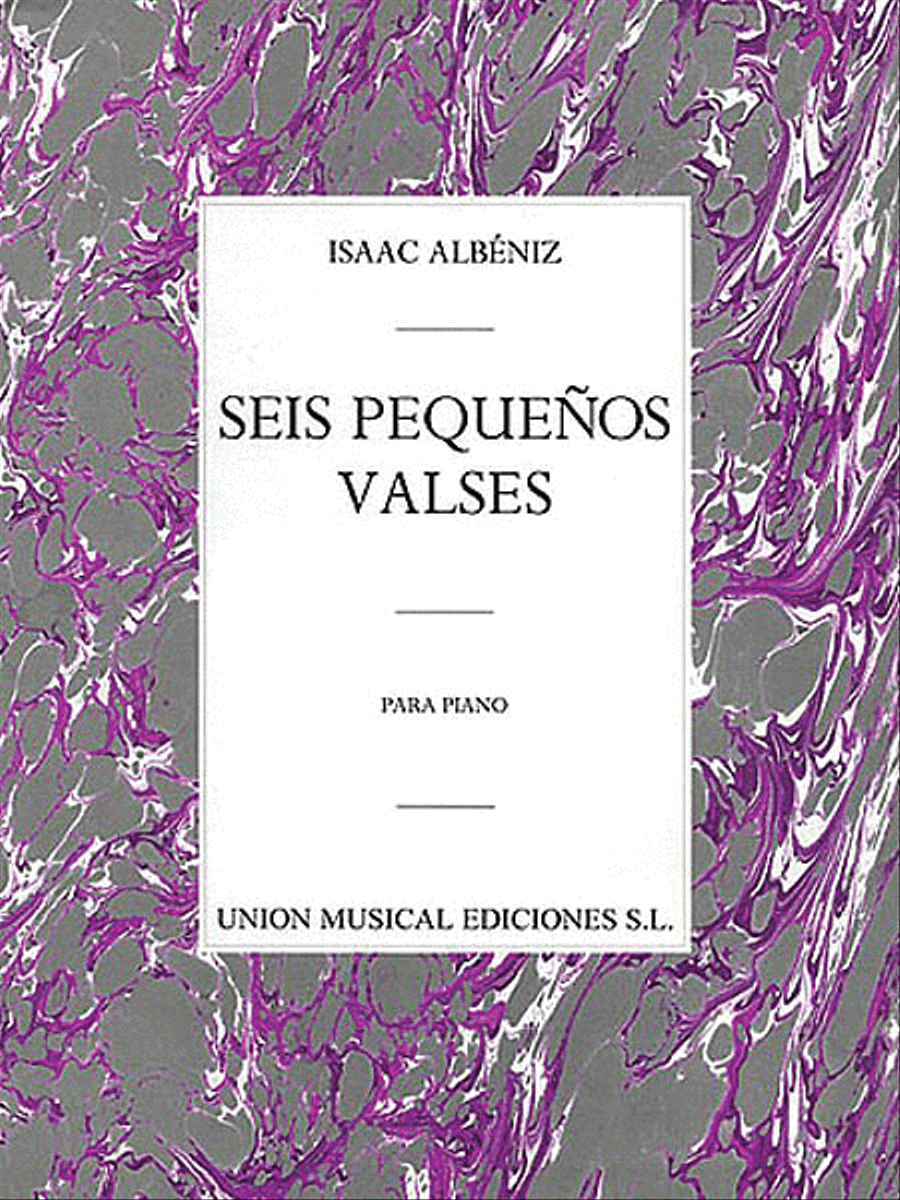 Albeniz Seis Pequenos Valses Op.25 Piano Piano Solo scores gallery preview page 1