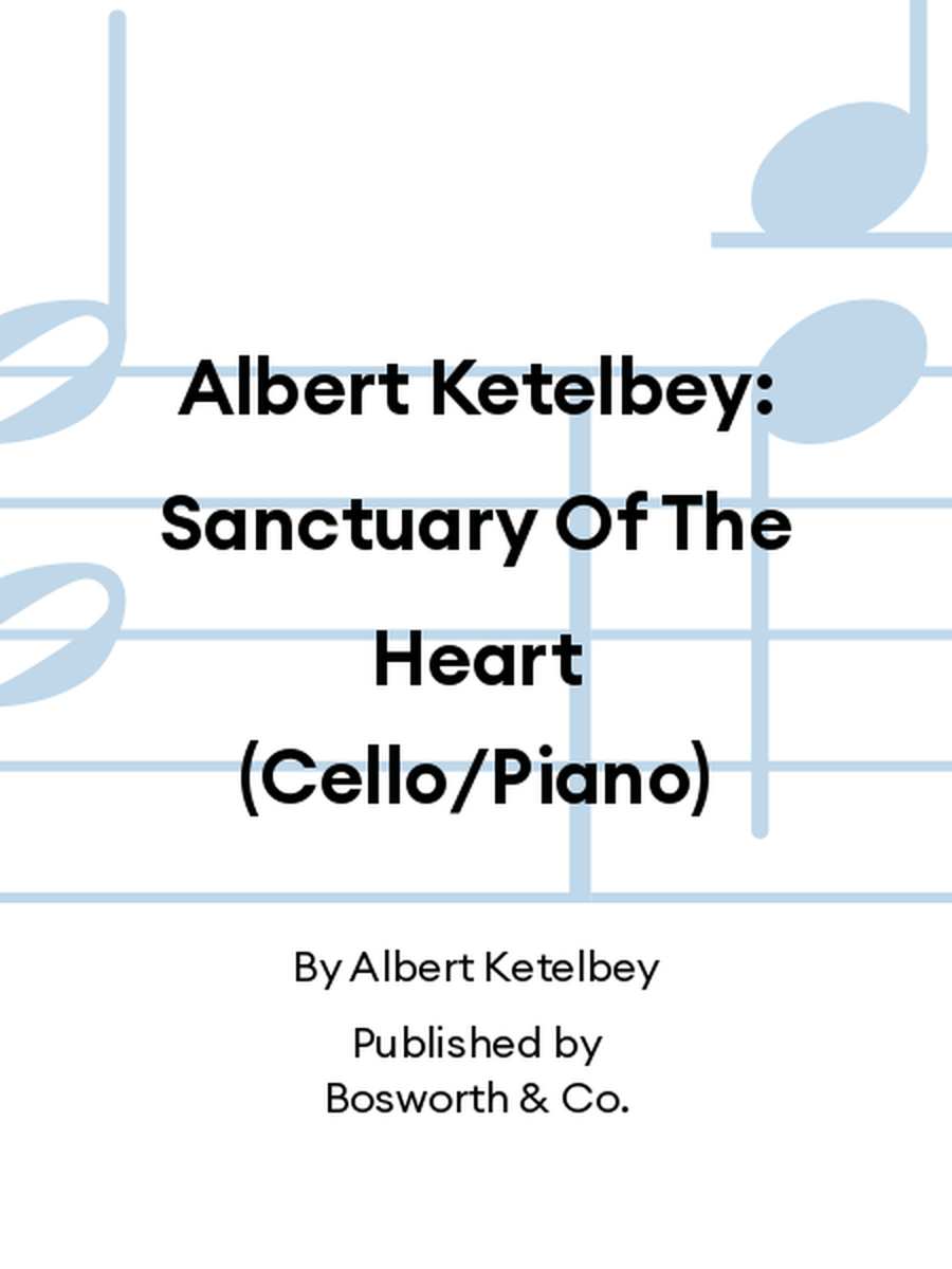 Albert Ketelbey: Sanctuary Of The Heart (Cello/Piano) Piano Accompaniment scores gallery preview page 1
