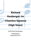 Richard Heuberger: Im Chambre Separee (High Voice)