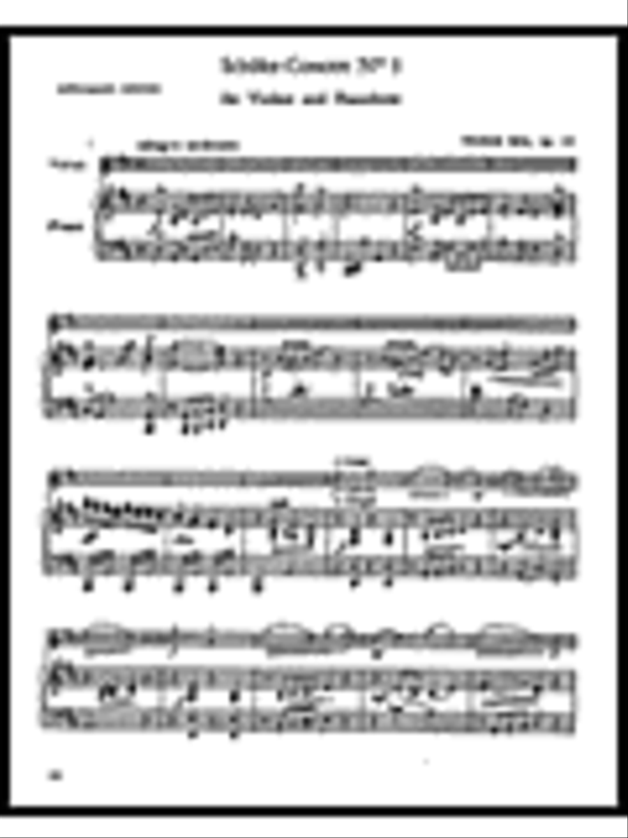 Concerto Op. 22 Concerto Op. 22 Cello scores gallery preview page 1