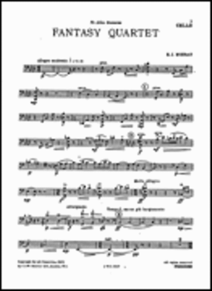 E.J. Moeran: Fantasy Quartet (Parts) Chamber Orchestra scores gallery preview page 1