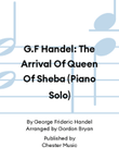 G.F Handel: The Arrival Of Queen Of Sheba (Piano Solo)