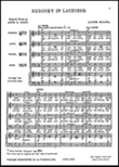 Handel: Resonet In Laudibus (Collins) Satb