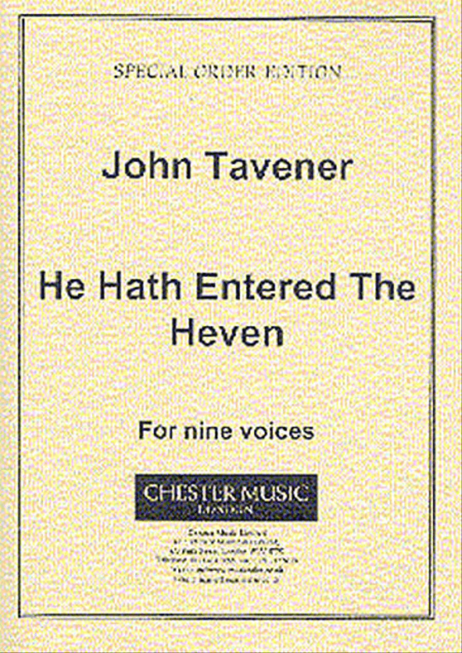 He Hath Entered the Heven Choir scores gallery preview page 1