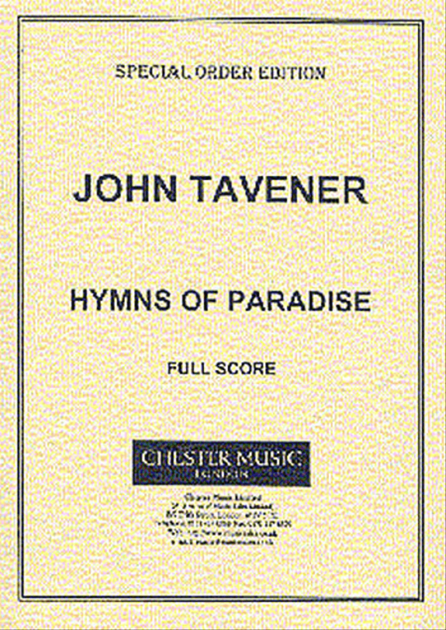 Hymns of Paradise Hymns of Paradise 4-Part scores gallery preview page 1