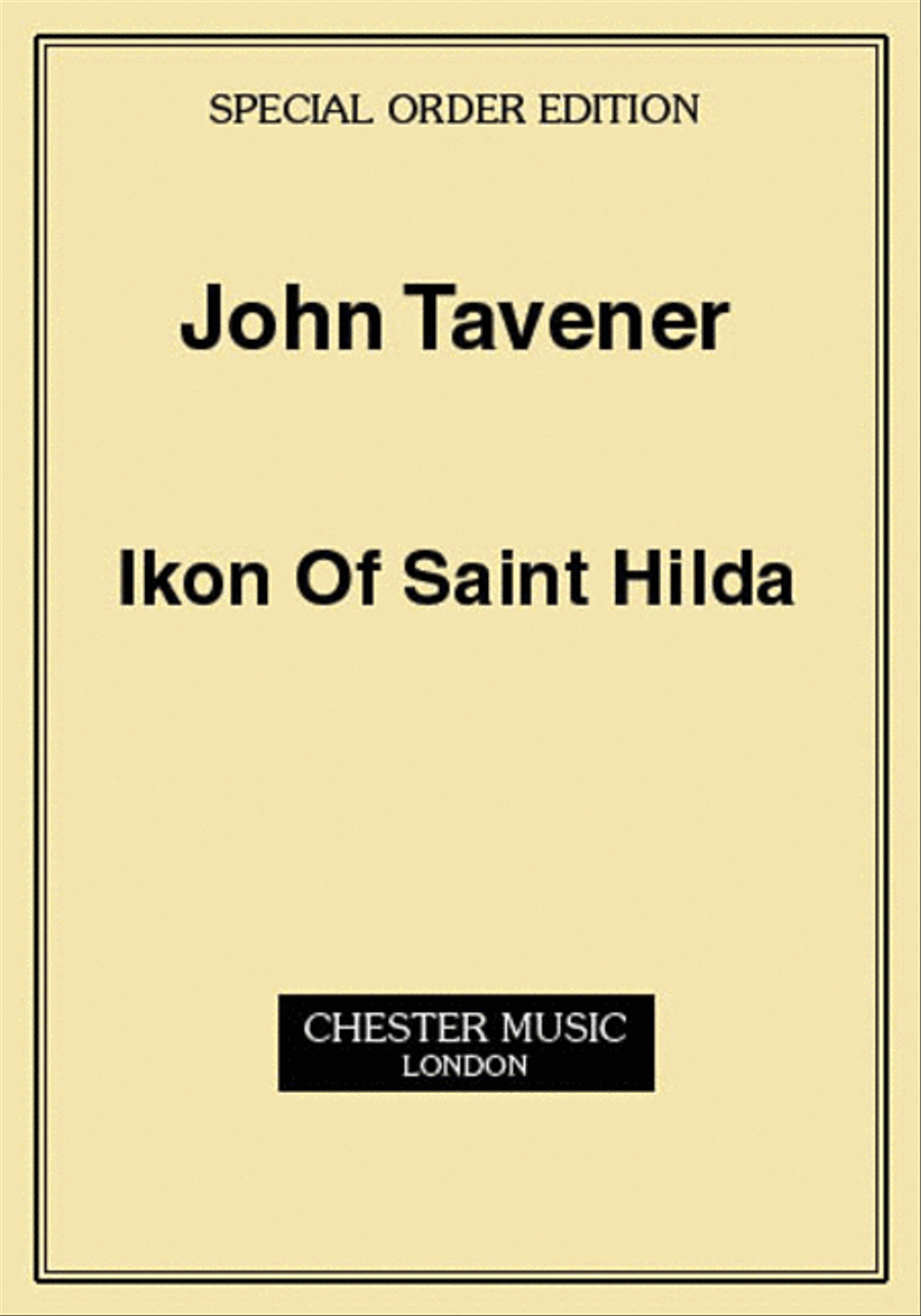 John Tavener: Ikon Of Saint Hilda (Score) SA scores gallery preview page 1