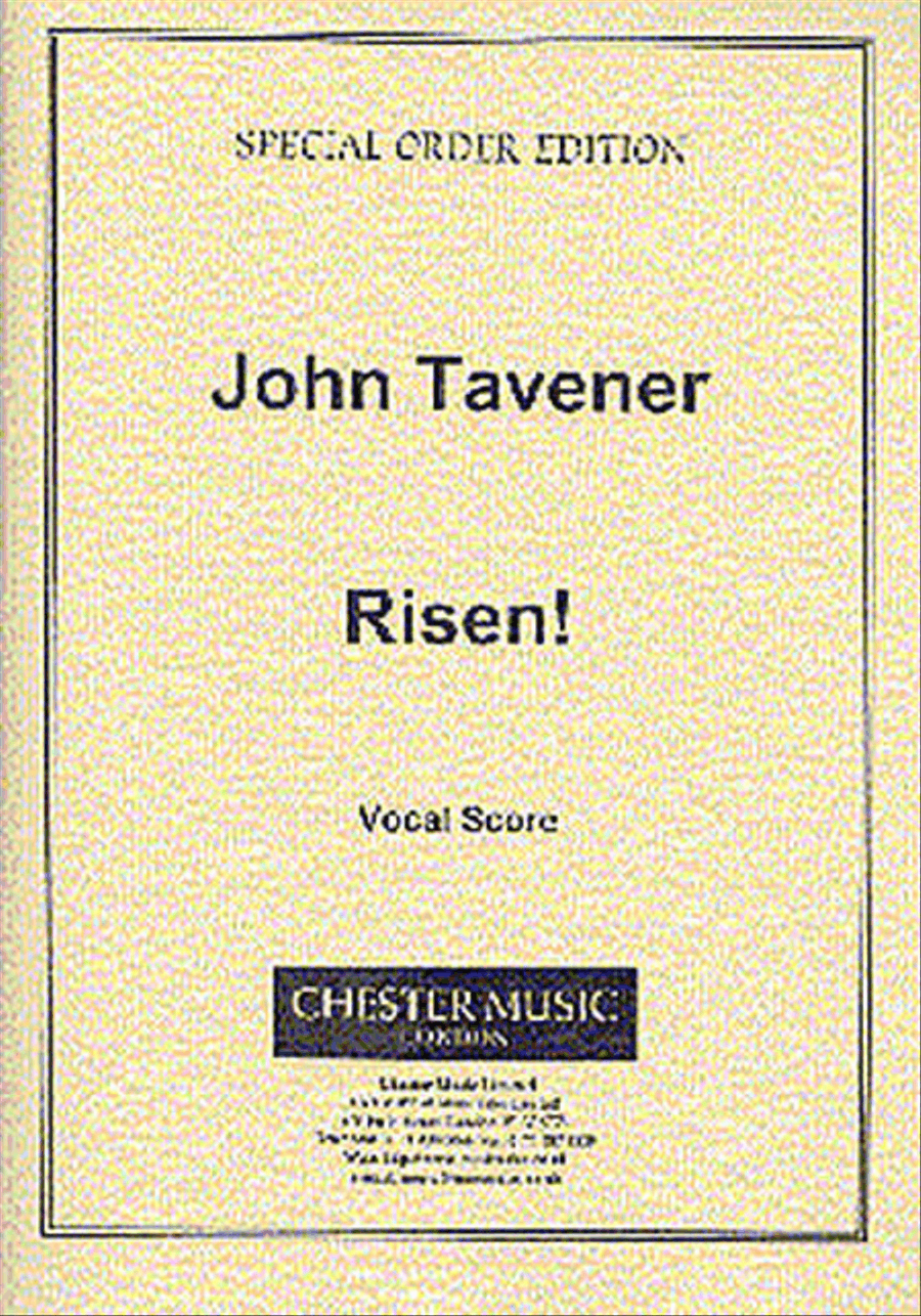 Risen! Risen! 4-Part scores gallery preview page 1