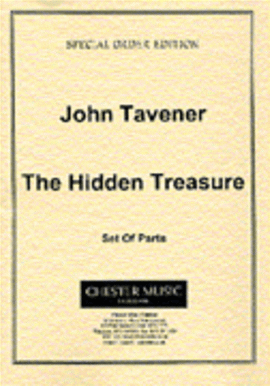 John Tavener: The Hidden Treasure String Quartet scores gallery preview page 1