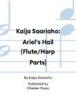 Kaija Saariaho: Ariel's Hail (Flute/Harp Parts)