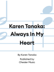 Karen Tanaka: Always In My Heart