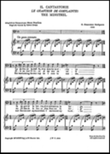 Malipiero: Il Cantastorie Baritone From Sette Canzoni for Baritone Solo with Piano acc.