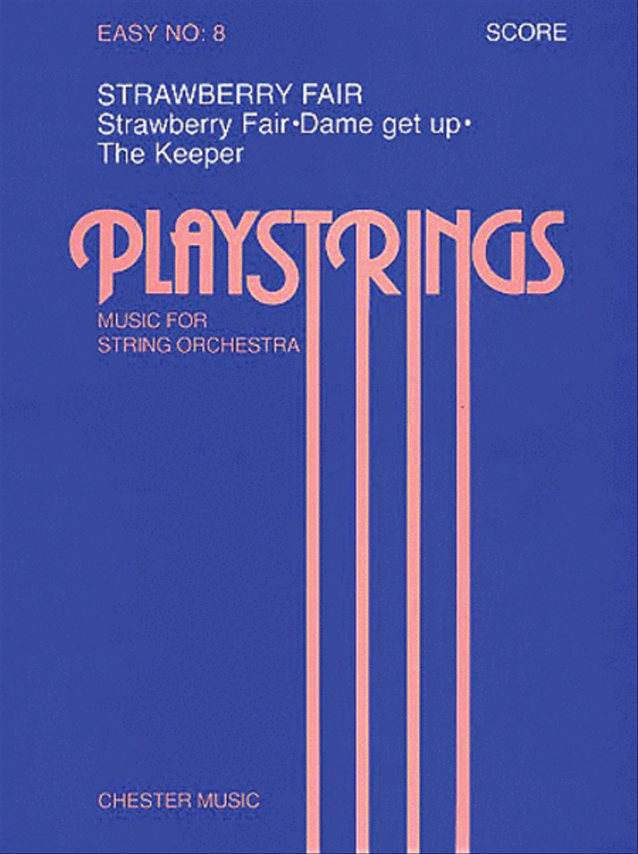 Playstrings Easy No. 8 Strawberry Fair- Score String Orchestra scores gallery preview page 1
