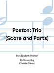 Poston: Trio (Score and Parts)