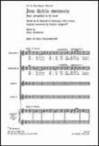 Bill Tamblyn: Jesu Dulcis Memoria (SSAA)